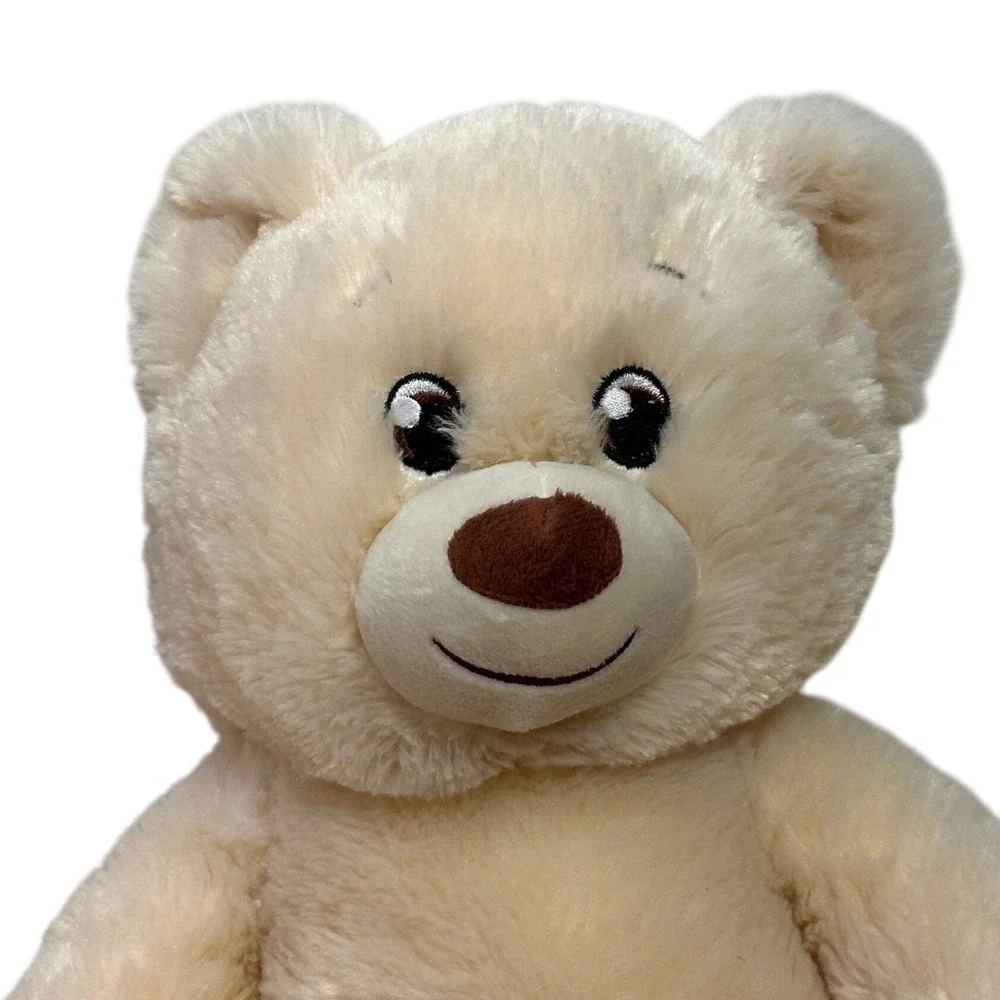 Build-A-Bear Workshop Lil Cub Pudding Cream Teddy Bear Plush 2019 1071792 - Picture 2 of 8